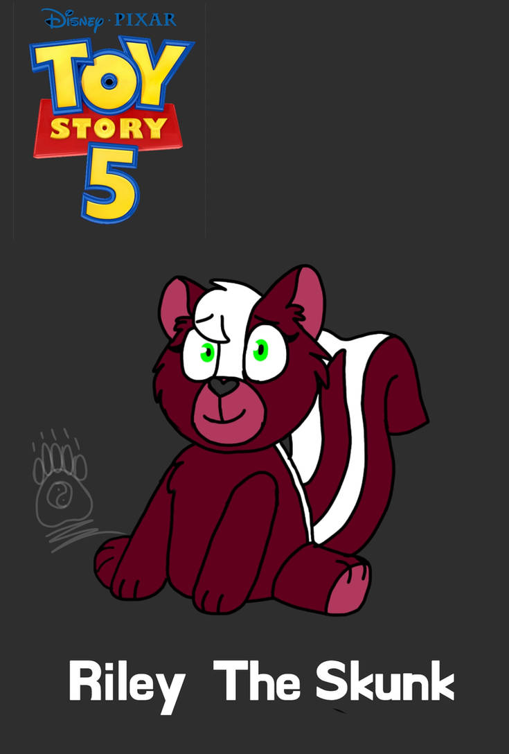 Toys For Riley Meet Riley The Skunk (Toy Story 5) by NanaUrsa21 on DeviantArt