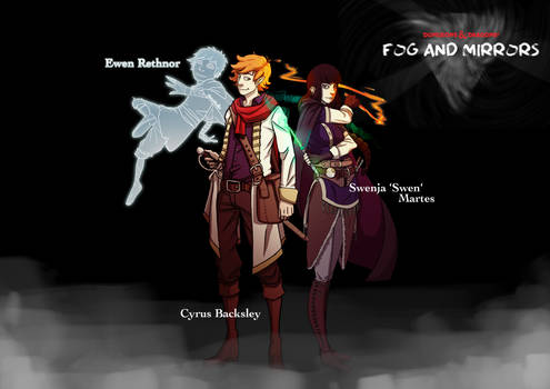 DnD 5e - Fog and Mirrors - Act 1 Groupshot