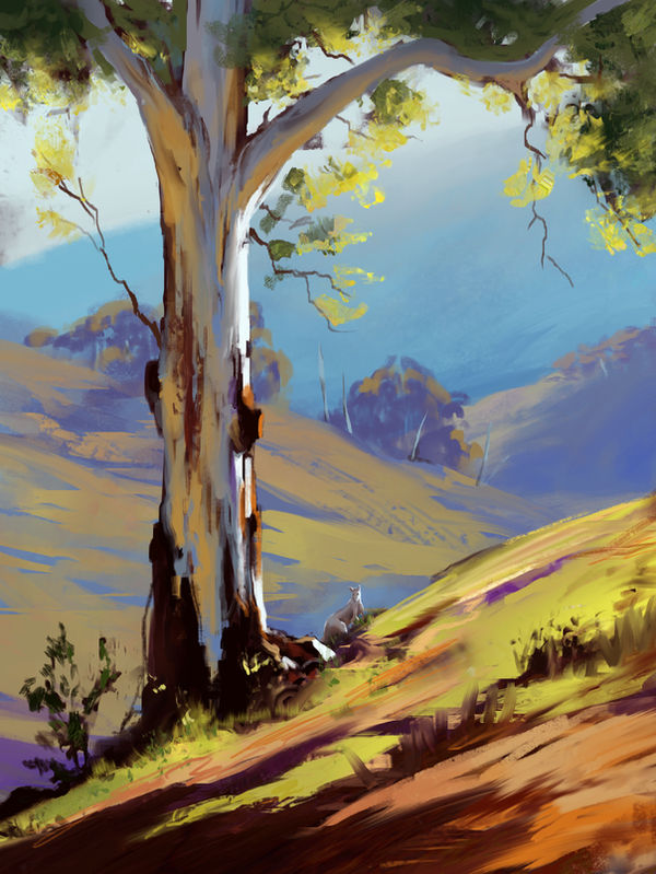 Tree study by MikeJordana on DeviantArt
