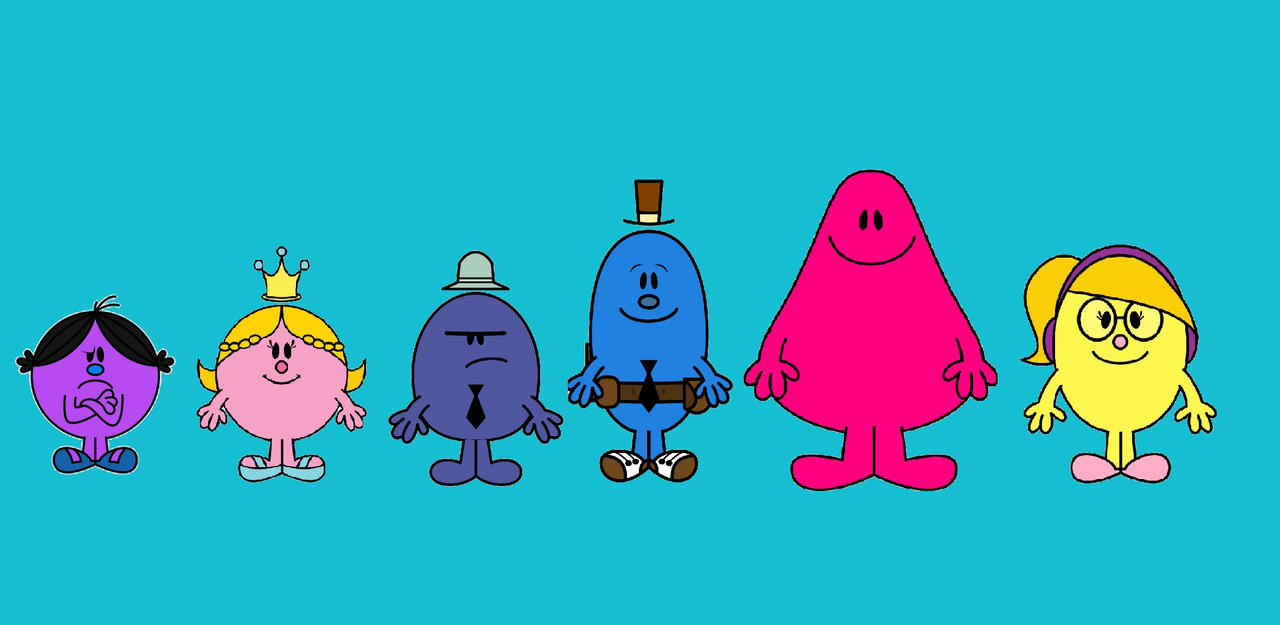 The Mr. Men Show, All 6 new characters. by ewanlow2007 on DeviantArt