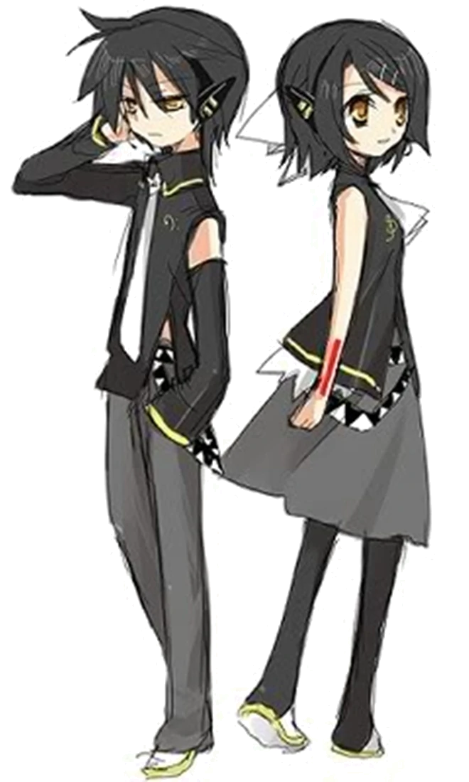 UTAU - Kagene Rei and Rui (PNG) by ewanlow2007 on DeviantArt