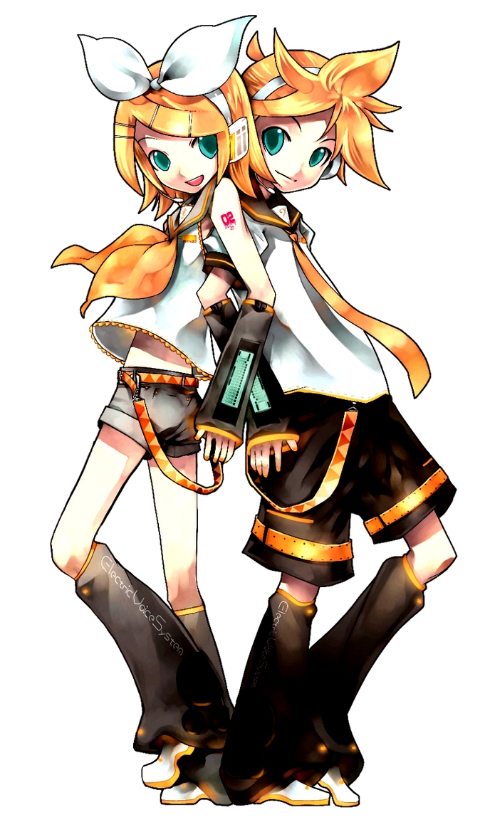 Kagamine Len/Rin | Vocaloid (REMASTERED) by ewanlow2007 on DeviantArt