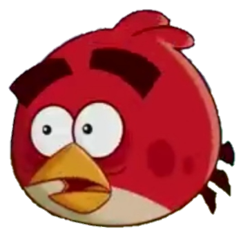 Red Scared - Angry Birds (PNG) by ewanlow2007 on DeviantArt