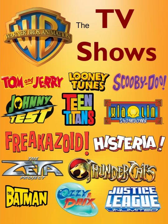 Warner Bros Animation The TV Shows By Ewanlow2007 On DeviantArt warner-bros-animation-the-tv-shows-by-ewanlow2007-on-deviantart