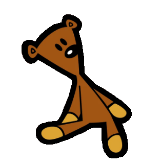 Mr bean top bear cartoon