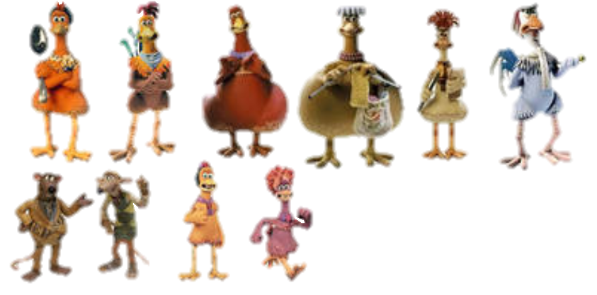 The Chicken Run Team by ewanlow2007 on DeviantArt