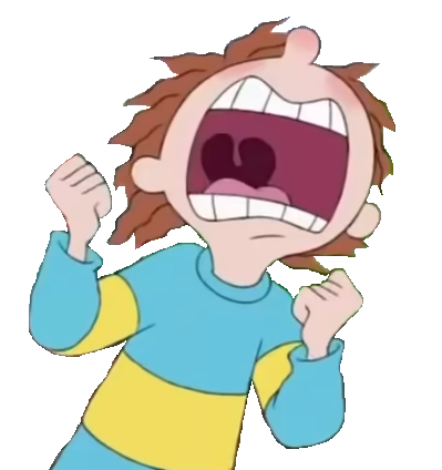 Horrid Henry Scream NOOOOO! (PNG) by ewanlow2007 on DeviantArt