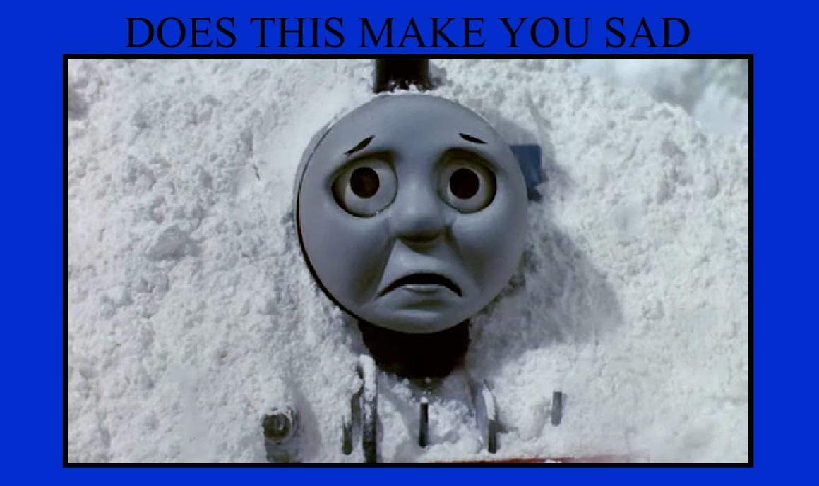 Does Thomas cry make you sad by ewanlow2007 on DeviantArt