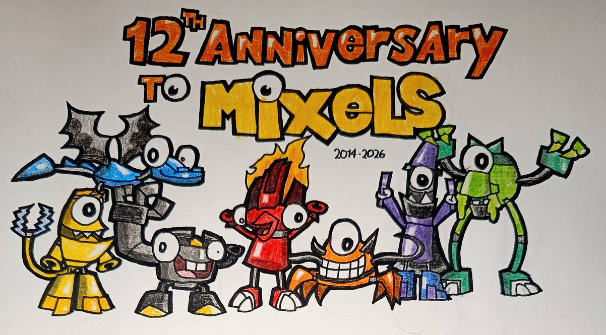Mixels Music Deviantart 12th Anniversary to Mixels (Fanart) by ewanlow2007 on DeviantArt
