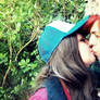 cosplay Dipper x Wendy gender bender kiss