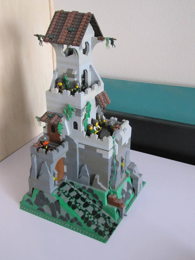 LEGO Medieval Tower MOC by on DeviantArt