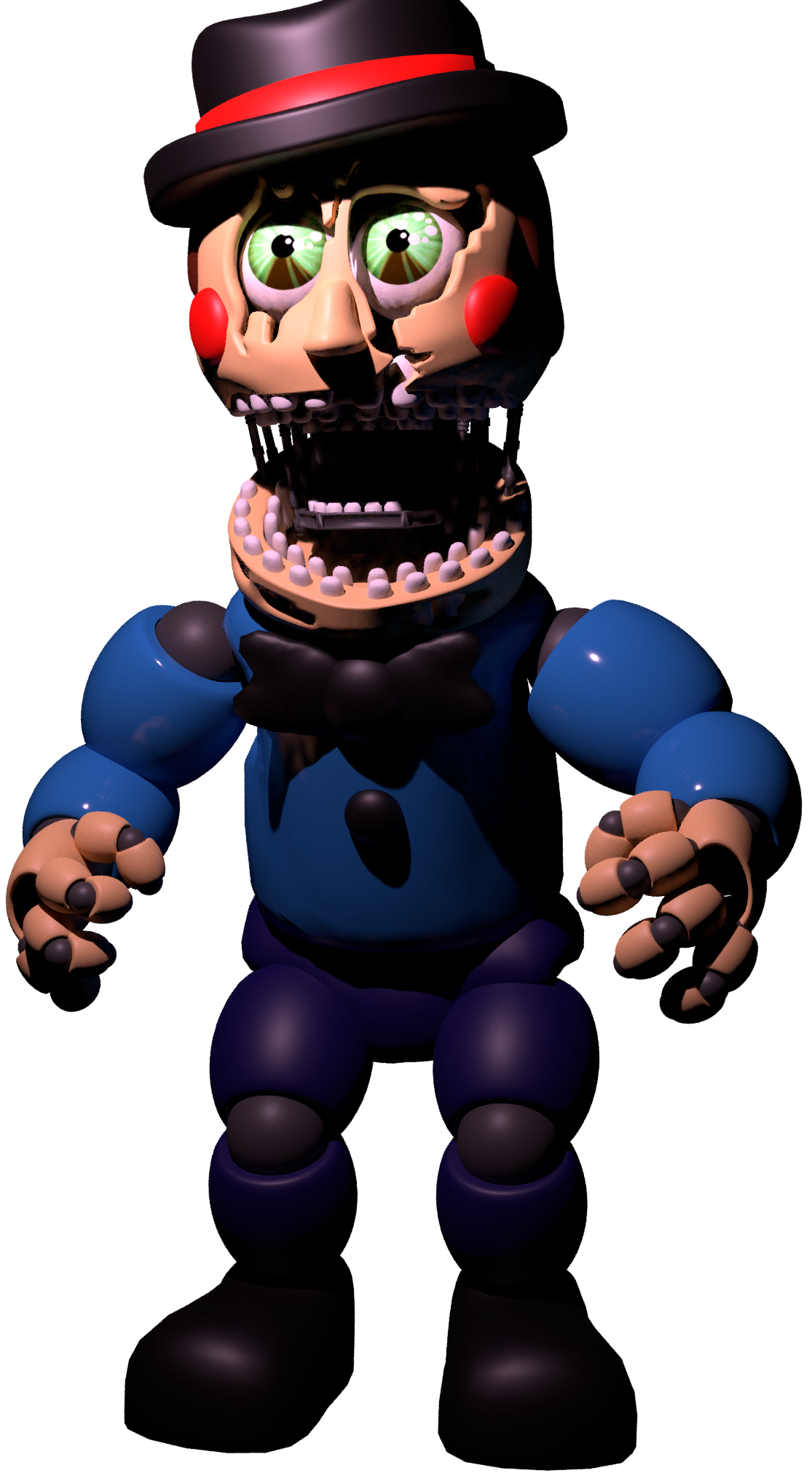 C4D/FNaF) Lockjaw Remastered by AndroidGamer143 on DeviantArt