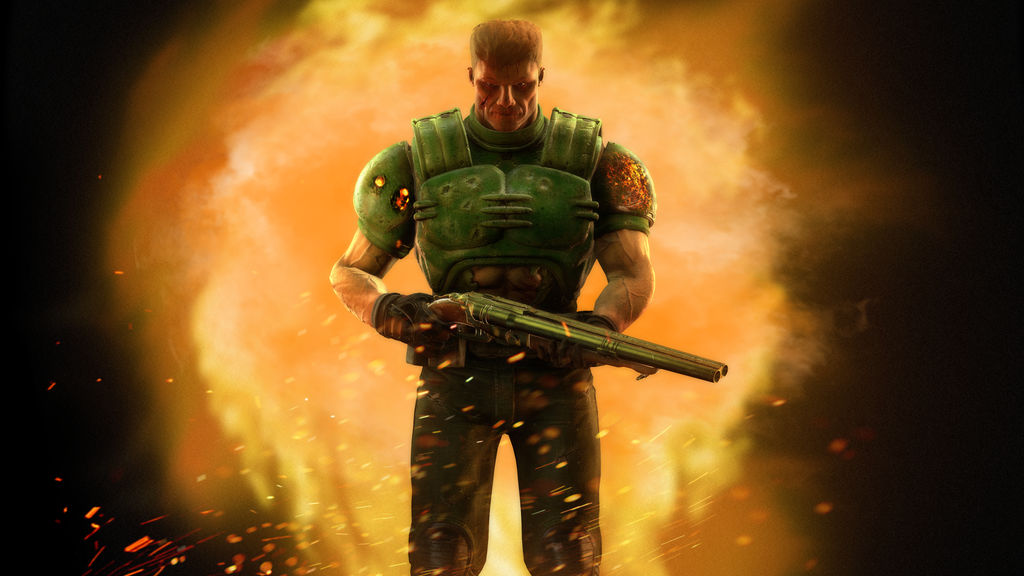 classic doomguy 2 by elmensfm on DeviantArt