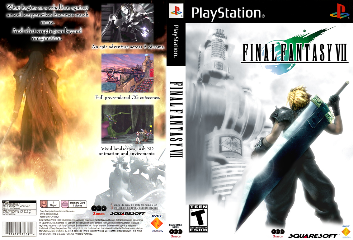 Final Fantasy VII classic PS2