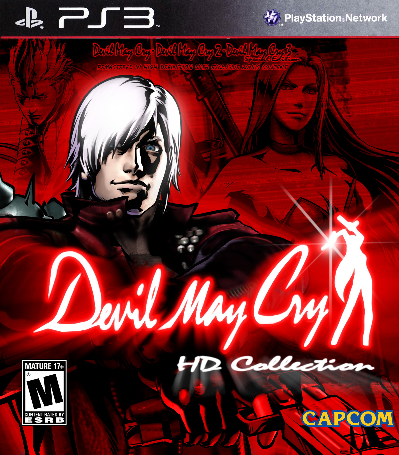 Custom Devil May Cry Collection Cover beta