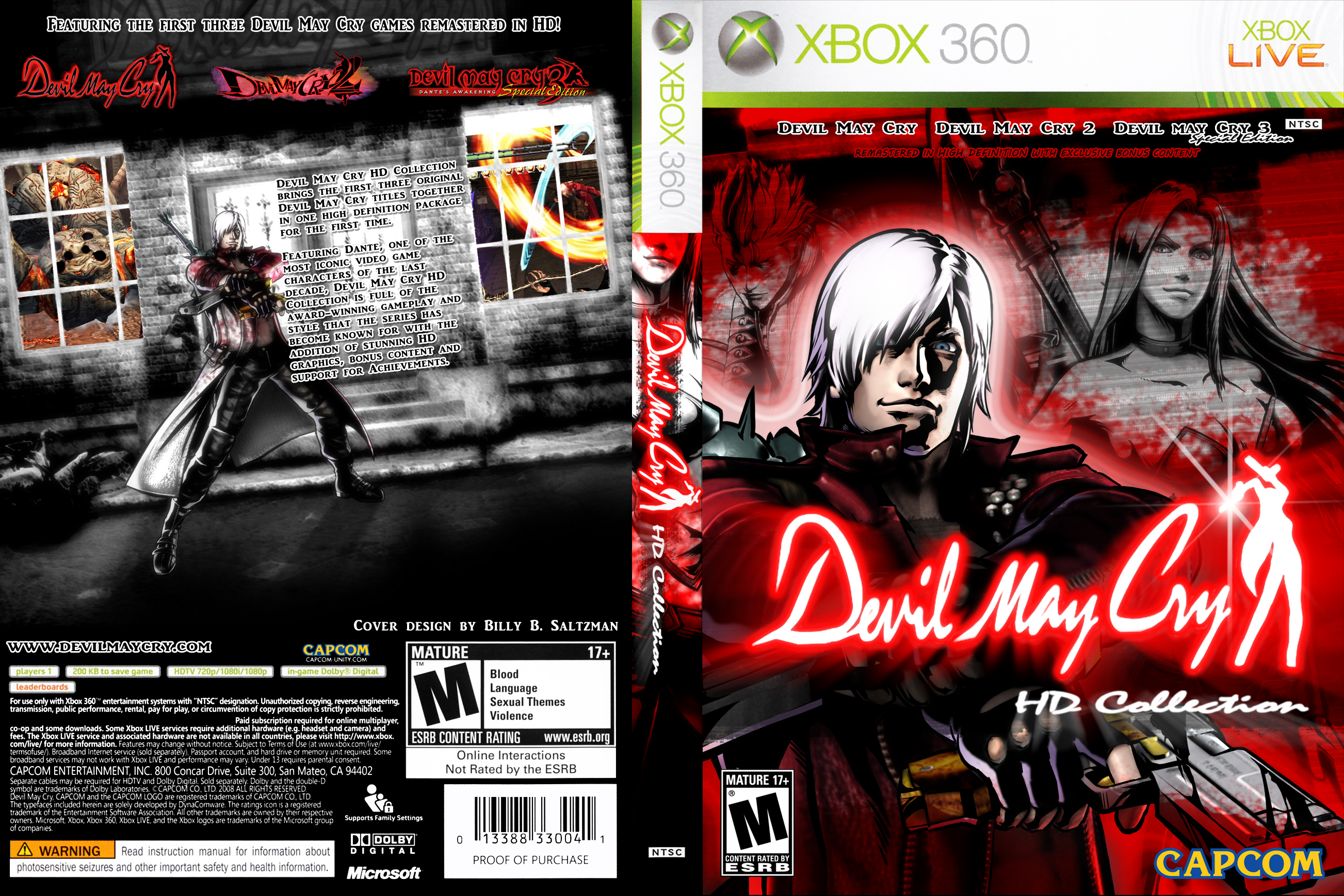 Devil May Cry 2 PlayStation 2 Box Art Cover by Chibi Cloud