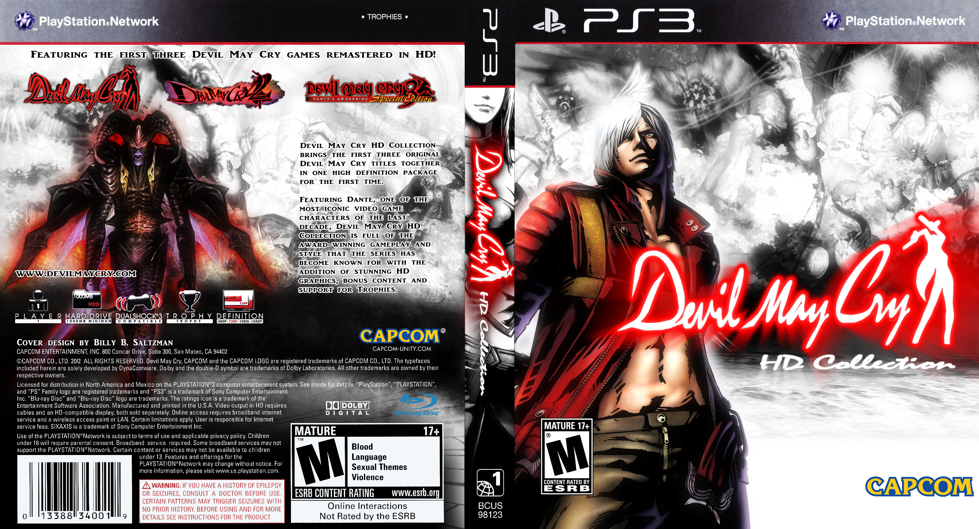 Custom Devil May Cry Collection Cover 2