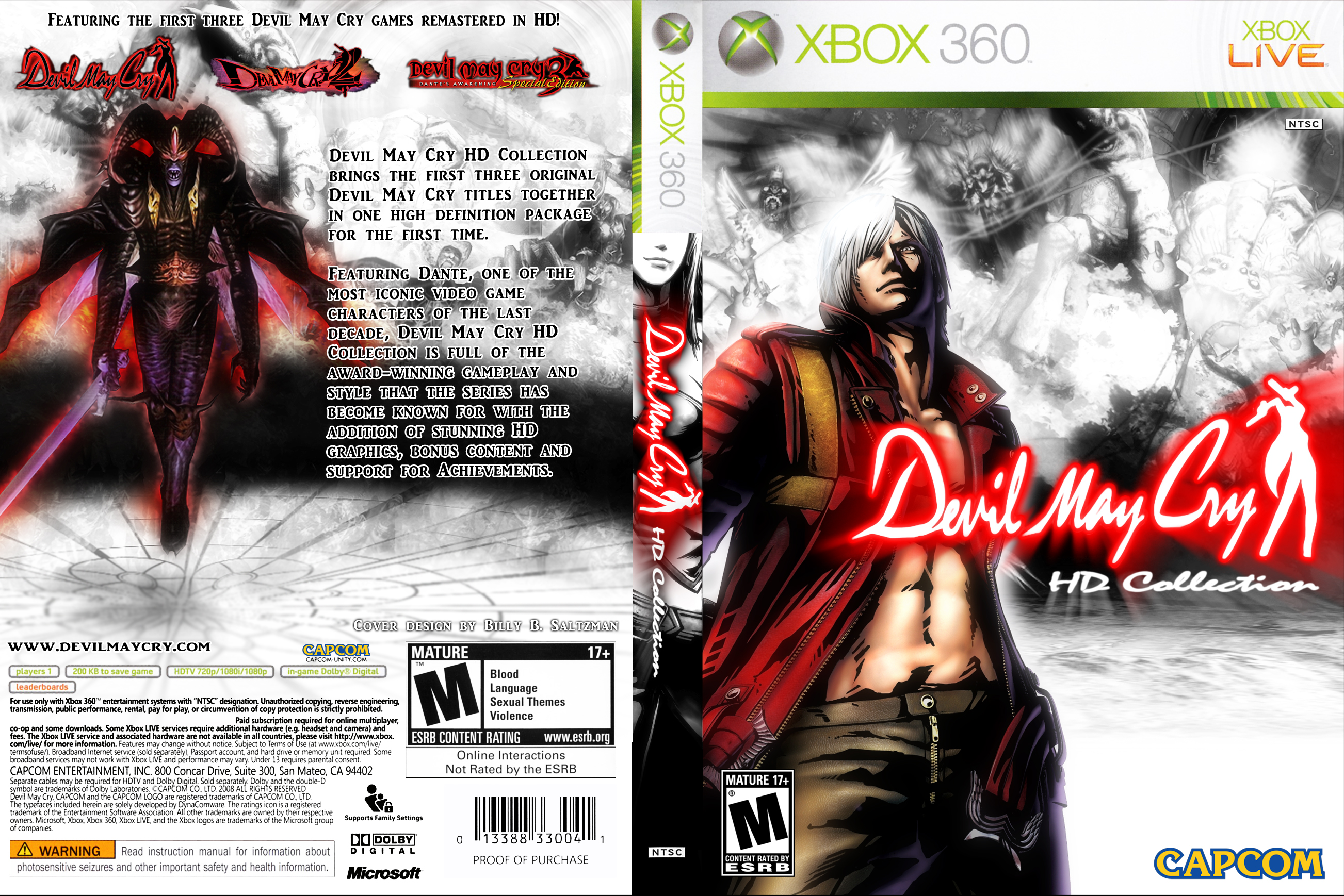 Custom Devil May Cry Collection Cover 2 360