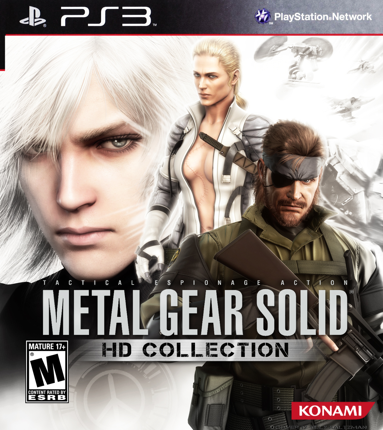 Metal Gear Solid HD Custom Boxart