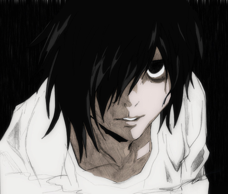 Death Note: L in rain by Na-Taha on DeviantArt Death Note: L In Rain By Na-Taha On Deviantart