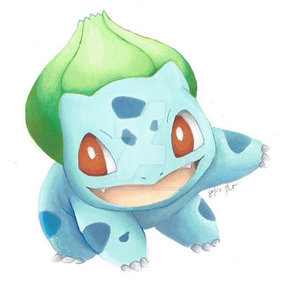 Bulbasaur Written Bulbasaur by pokemondrawings3 on DeviantArt