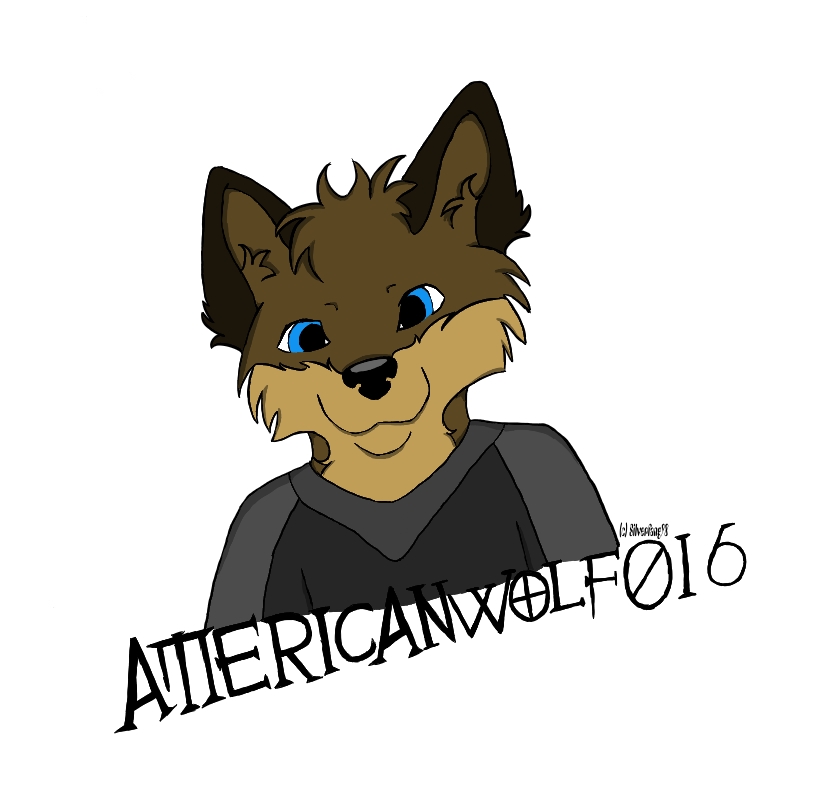 Americanwolf Bagde