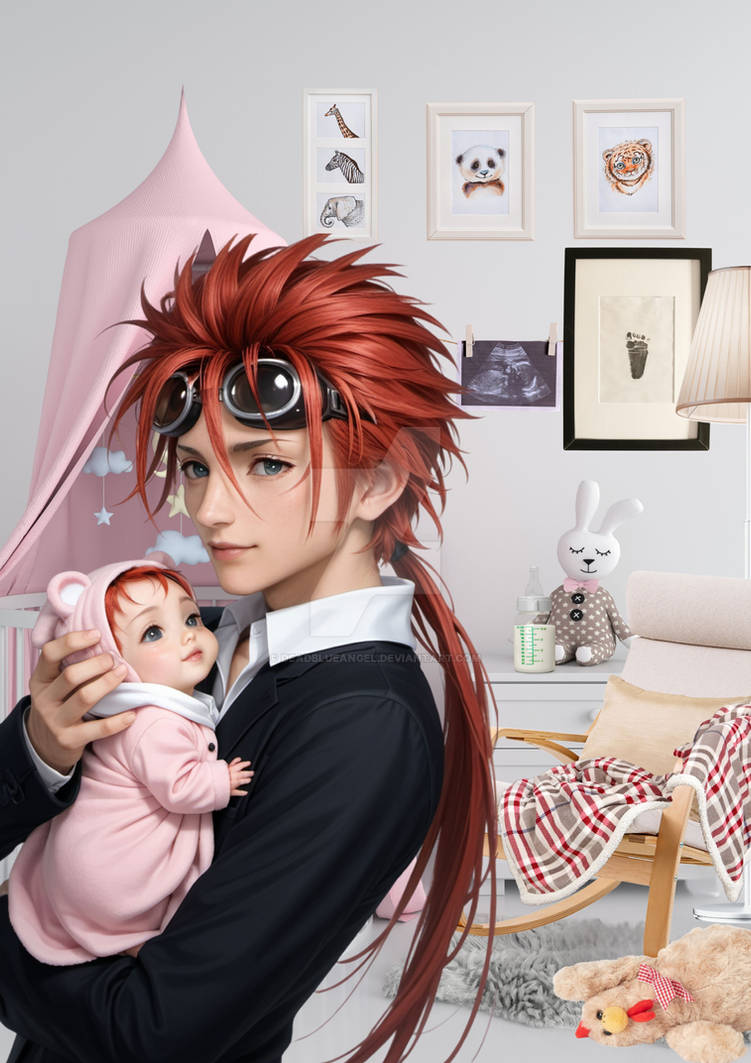 Dead Ox Reno Reno n his daughter by Deadblueangel on DeviantArt