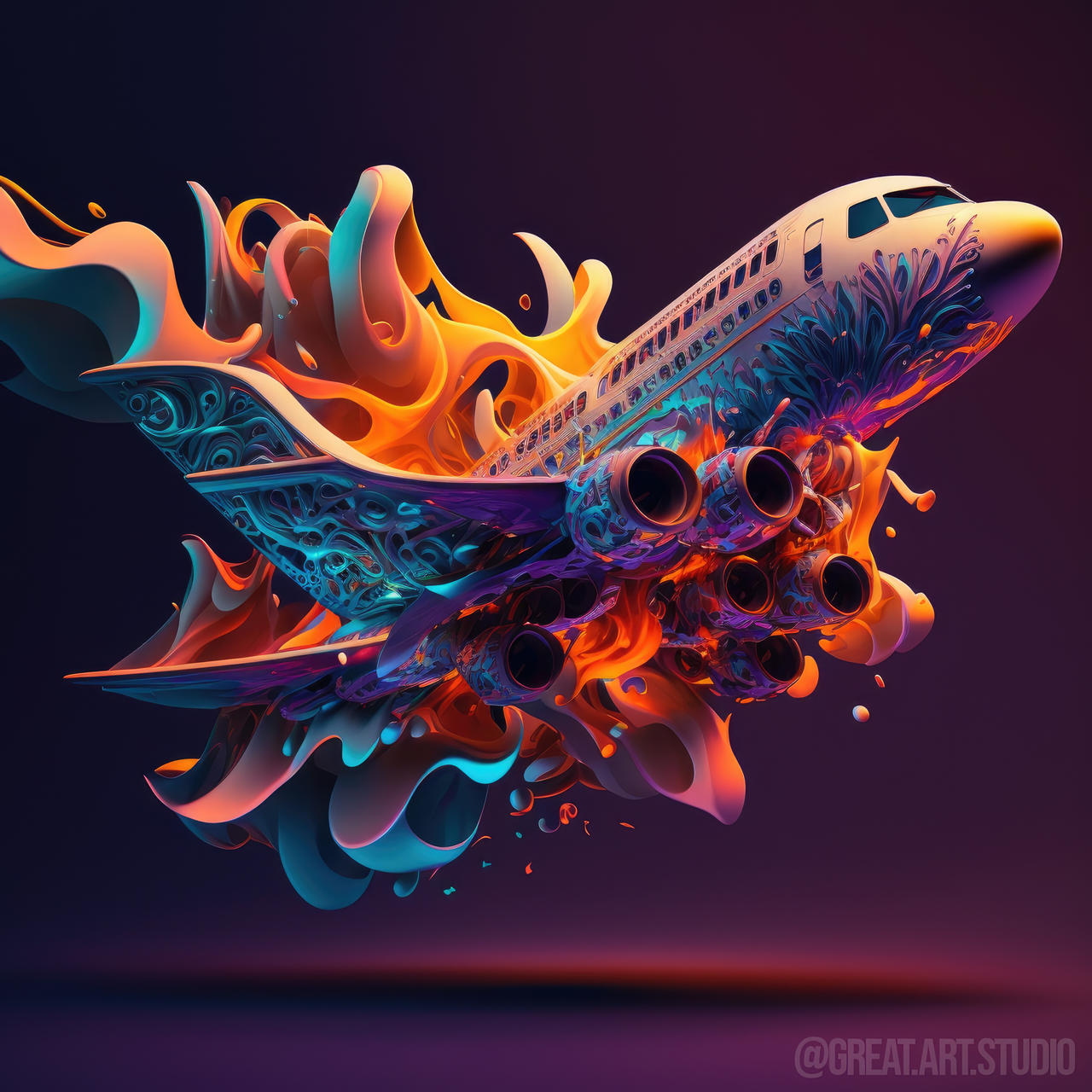 Planes Exploding Character Zgonik Exploding Plane 7267f50c-00a2-45ea-b22a-78c by GreatArtStudio on ...