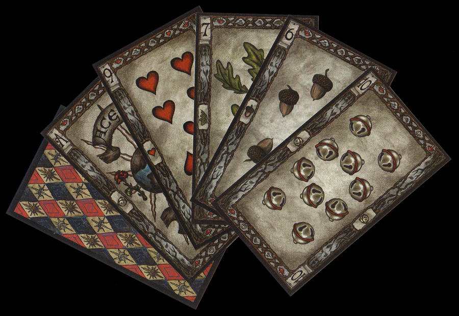 Pip Cards - Four Suits by GuiserFox-theMummer on DeviantArt