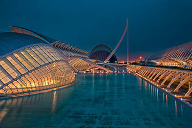 City of Arts and Sciences Valencia by Stefan-Becker