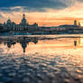 Sunset over Dresden