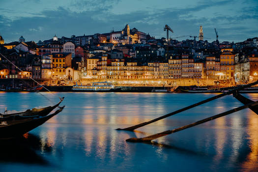 Porto at night