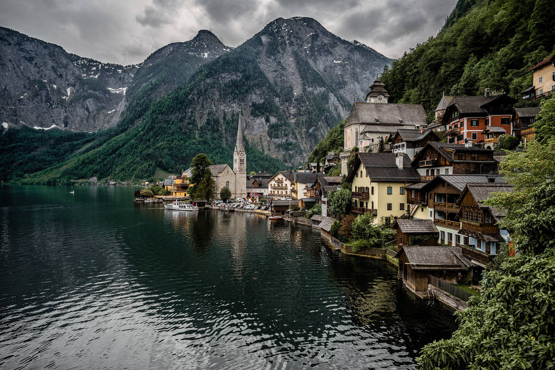 Hallstatt, Austria by Stefan-Becker