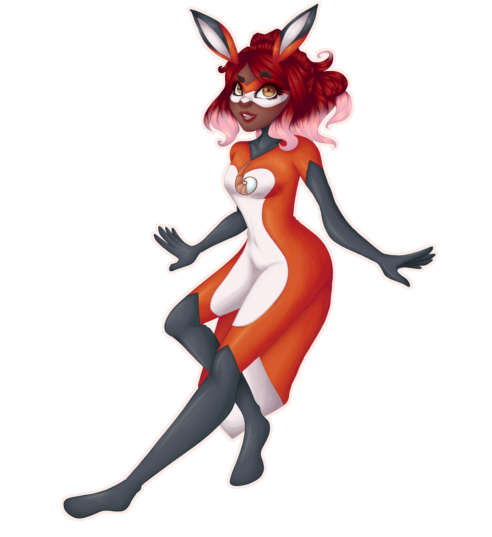 Fire Rena Rouge Rena Rouge - Transparent version by Kittazzi on DeviantArt
