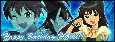 Hibiki Ganaha Bday Banner 2