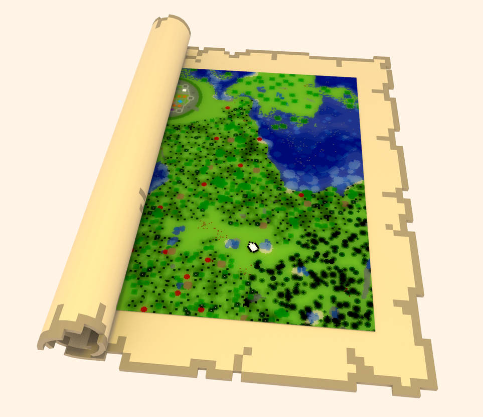 Minecraft Map By Elcruellfable On DeviantArt