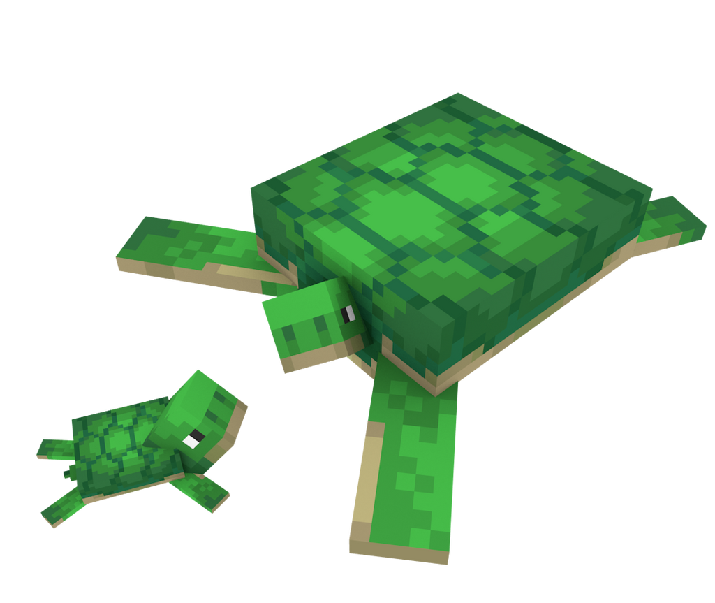 Minecraft turtle rig for Blender SOON download by Elcruellfable on ...