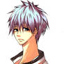 sample: kuroko head shot colored