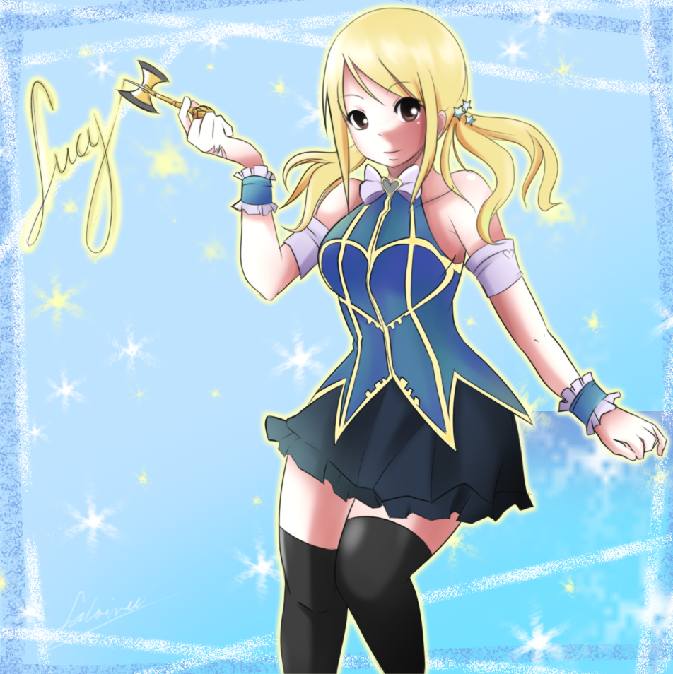 lucy heartfilia: fairy tail by ice-do on DeviantArt