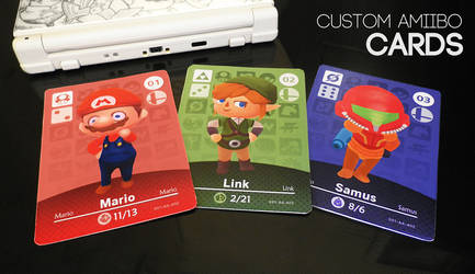 Custom Animal Crossing amiibo cards