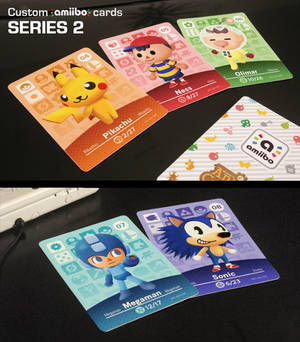 Custom Animal Crossing amiibo cards - SERIES 2