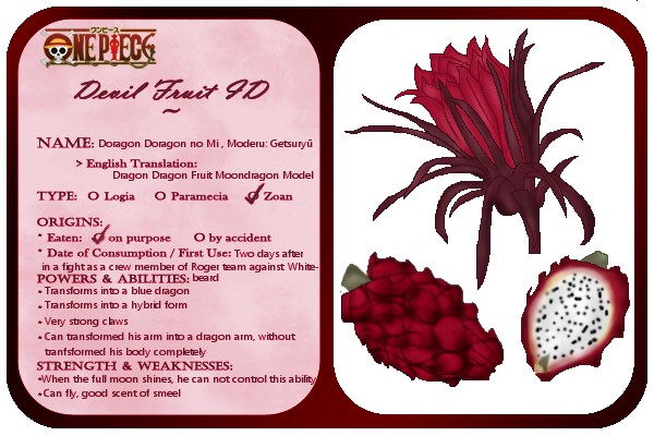 Who has the Dragon Fruit in One Piece?