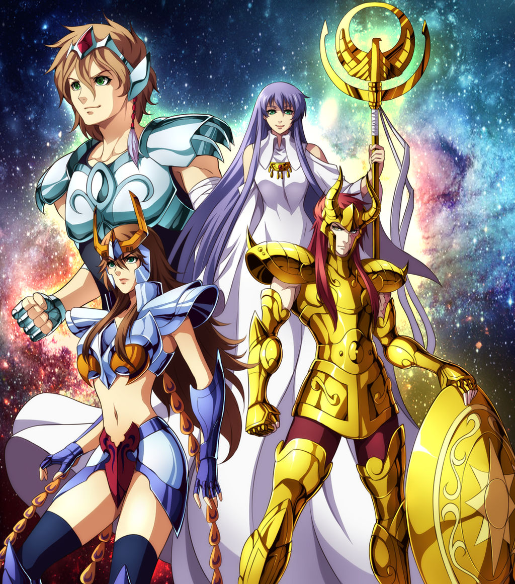 SAINT SEIYA OC COMMISSION - The light of Athena by Yami-no-Takemaru on  DeviantArt