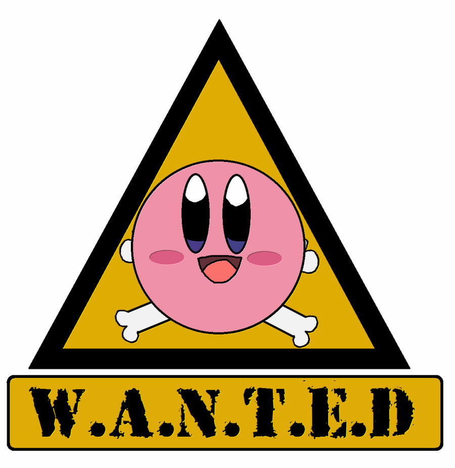 Kirby: Wanted poster