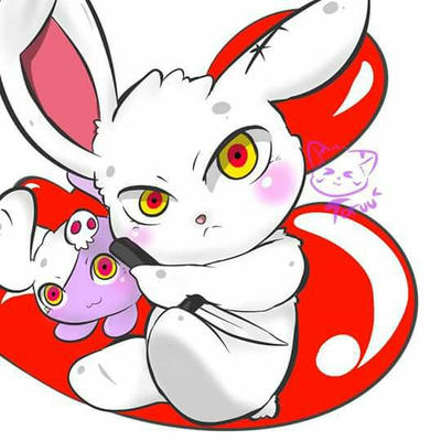 bloody bunny by fikriart90 on DeviantArt