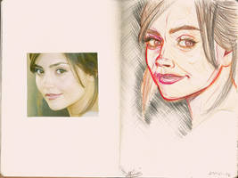 Clara oswald Grapic Diary