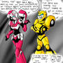 Ani Arcee n Bumblebee Quickie