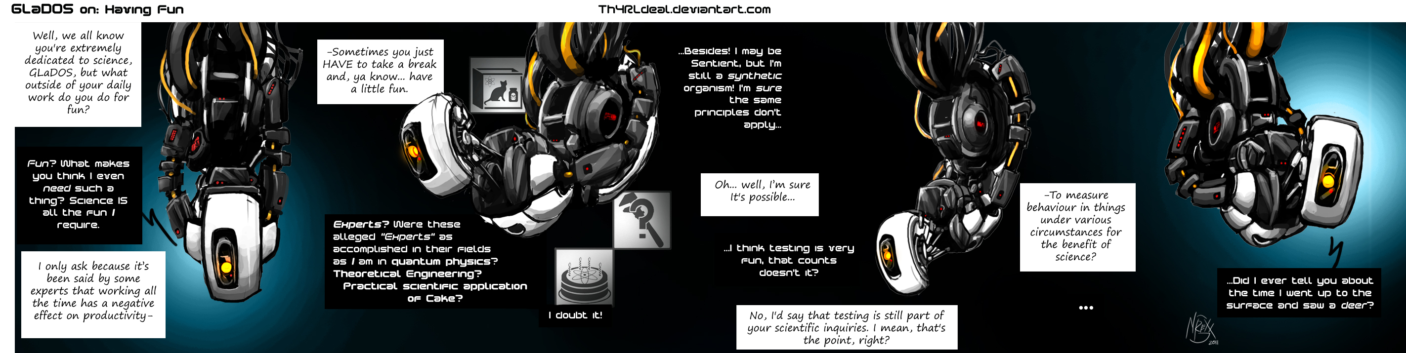 07 GLaDOS on: Having Fun