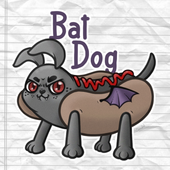 Batdaog Bat Dog by LokSenDi1 on DeviantArt