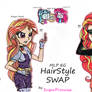 Hairstyle Swap-Adagio and Sunset (MLP EG)